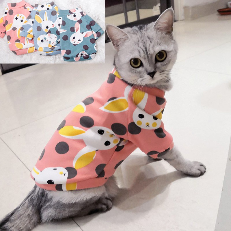 MASTI Áo sơ mi hoạ tiết hoạt hình dễ thương dành cho thú cưng LI0194