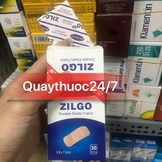MIẾNG DÁN ZILGO TO(hộp 30 miếng)