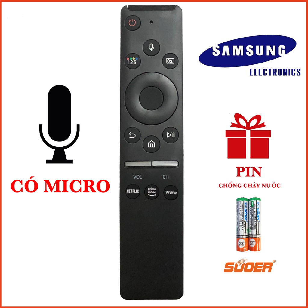 ĐIỀU KHIỂN TV SAMSUNG SMART MICRO Có giọng nói chính hãng Samsung giọng nói