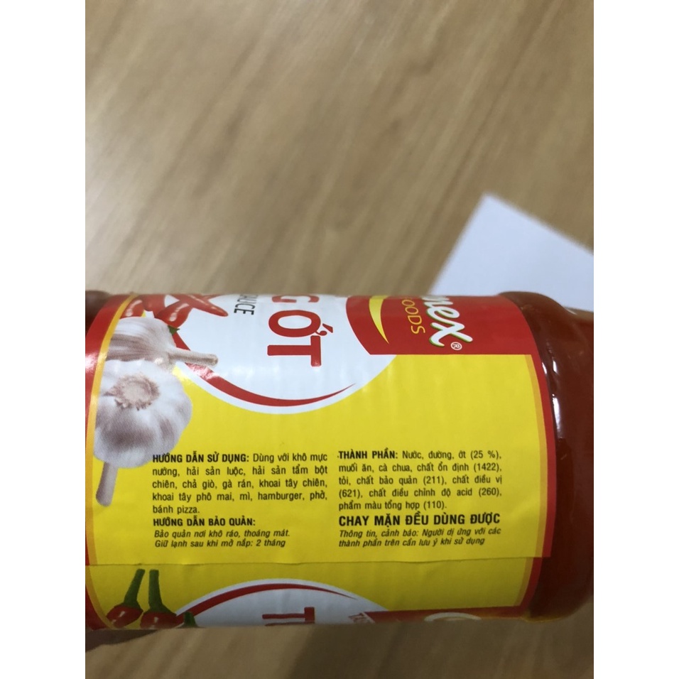 Tương ớt và tương cà Cholimex chai 270g