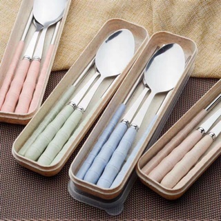 Combo bộ muỗng đủa lúa mạch