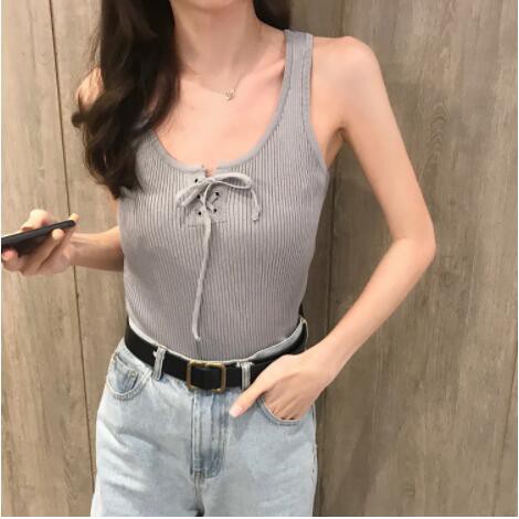 Áo len không tay phong cách Hàn Quốc