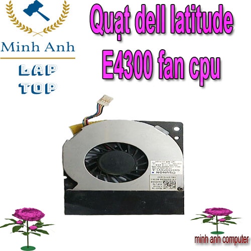 Quạt dell latitude E4300 fan laptop