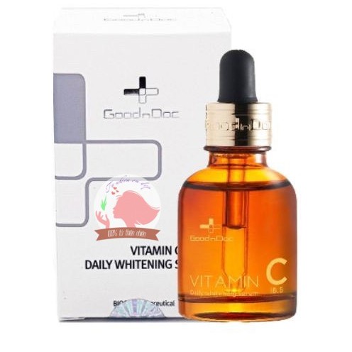 SERUM DƯỠNG TRẮNG SÁNG DA GOODNDOC VITAMIN C 16,5 DAILY WHITENING SERUM