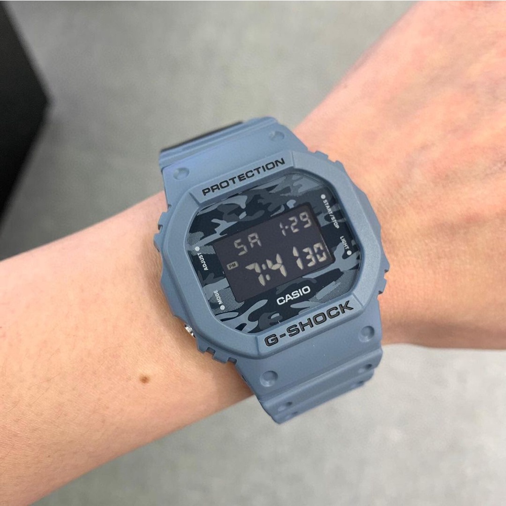 Đồng hồ Nam dây nhựa Casio G-Shock DW-5600CA-2DR chính hãng bảo hành 5 năm Pin trọn đời