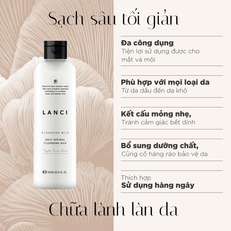 Nước tẩy trang Lanci