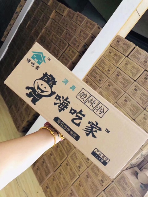 1 Thùng 6 Hộp Miến Chua Cay Trùng Khánh