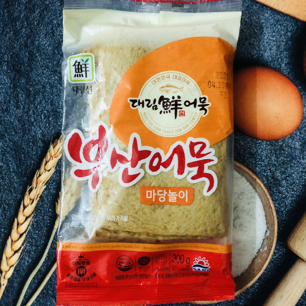 CHẢ CÁ HÀN QUỐC NHẬP KHẨU GÓI 300G( CHỈ GIAO NỘI THÀNH SÀI GÒN)