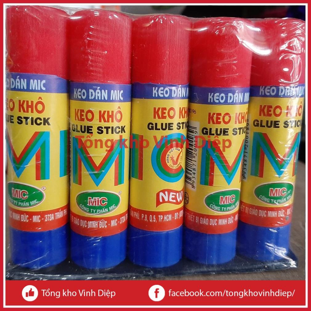 Keo dán khô, hồ khô dán giấy Mic