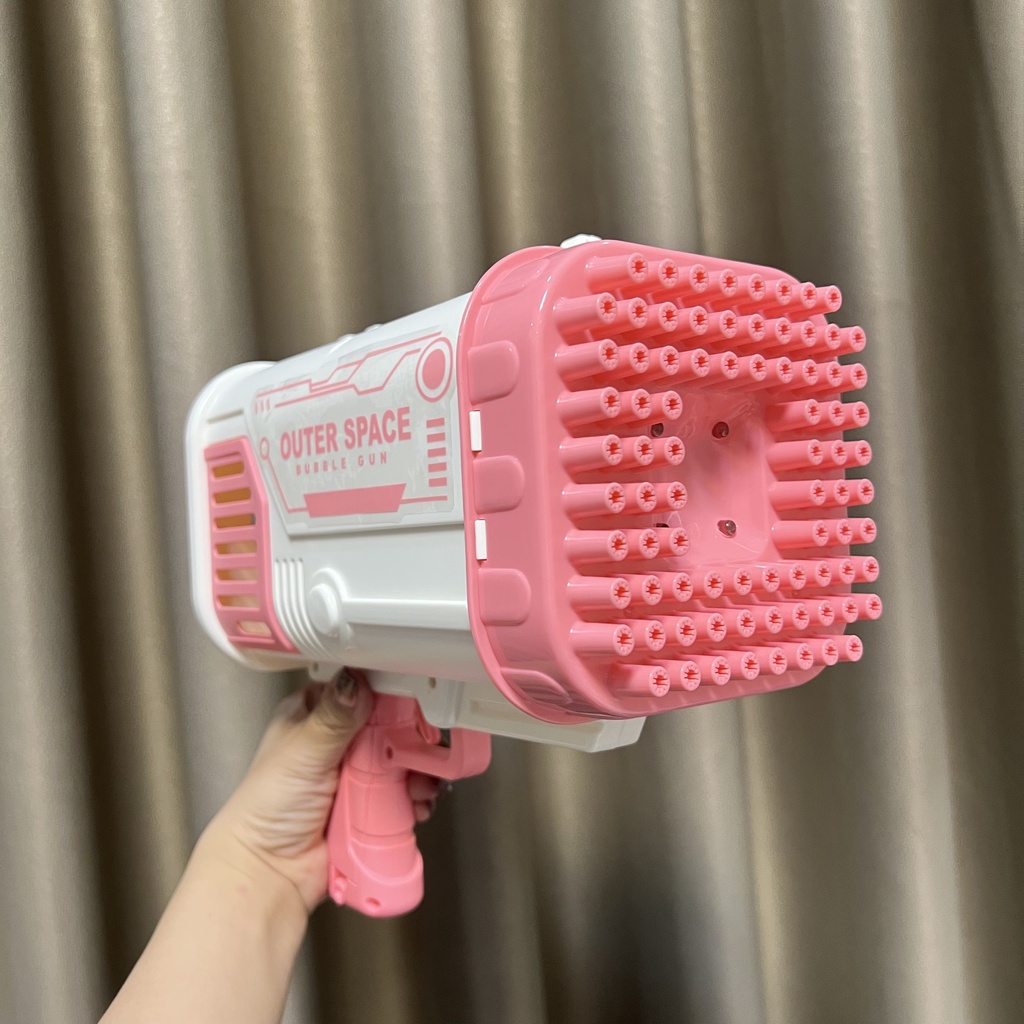Súng bắn bong bóng P053-054-055 TẶNG 2 bảng nòng lớn nhỏ thay đổi/