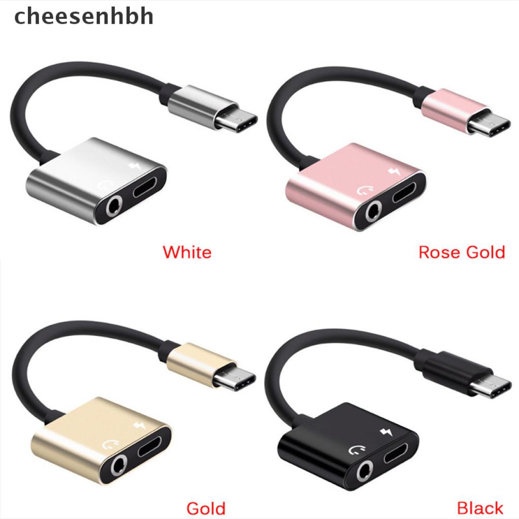 Dây Cáp Sạc Chuyển Đổi Tai Nghe 2 Trong 1 Type-C Sang 3.5mm Aux Audio Usb C