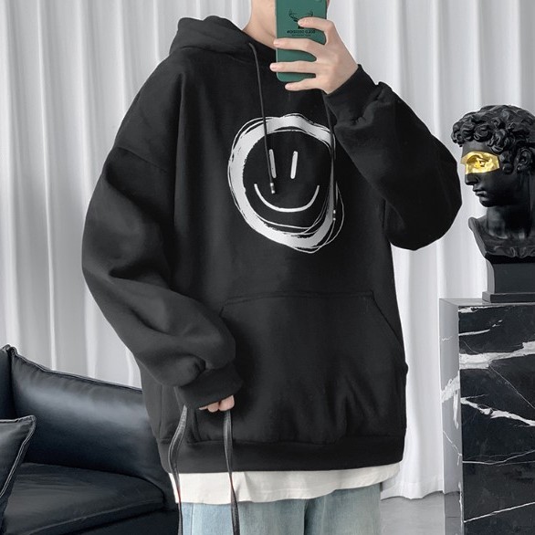 Áo hoodie đơn giản trẻ trung thời trang dành cho cả nam và nữ | BigBuy360 - bigbuy360.vn