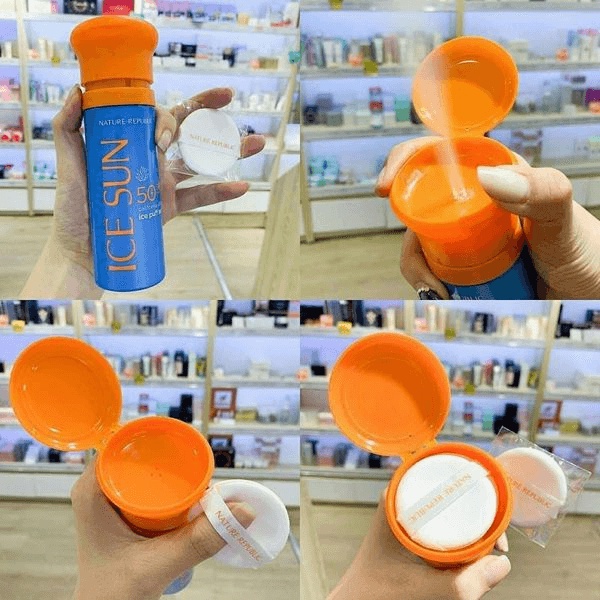 KEM CHỐNG NẮNG ICE SUN Nature Republic Ice Sun California Aloe | BigBuy360 - bigbuy360.vn