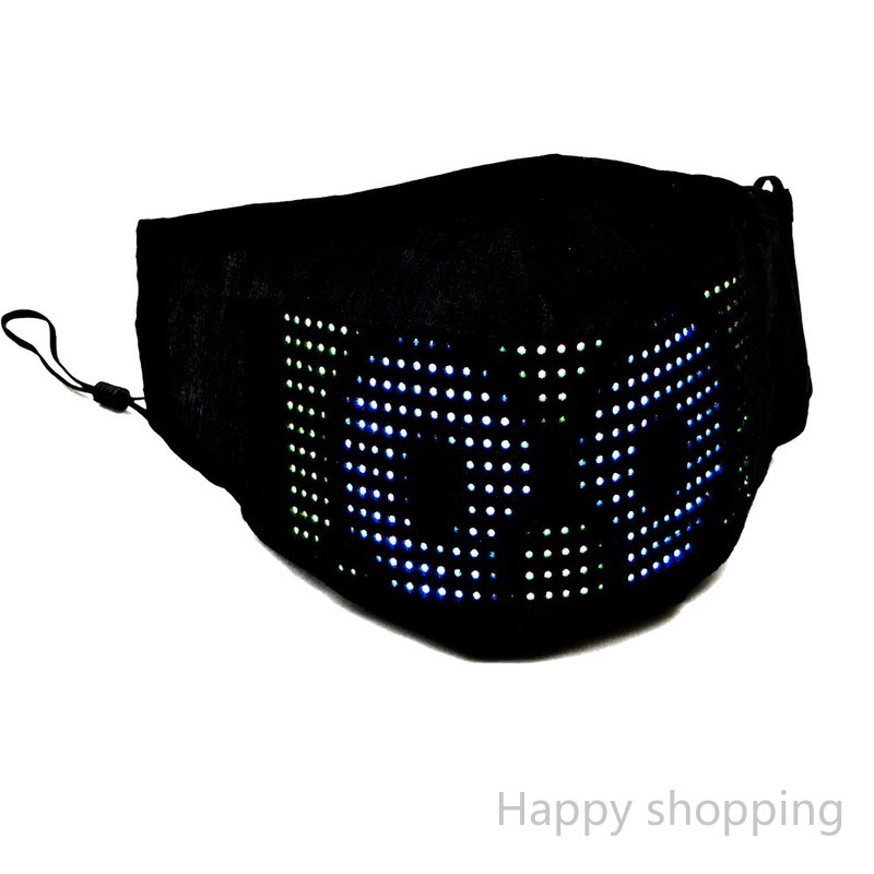 Khẩu Trang Chống Bụi Tích Hợp Đèn Led Độc Đáo