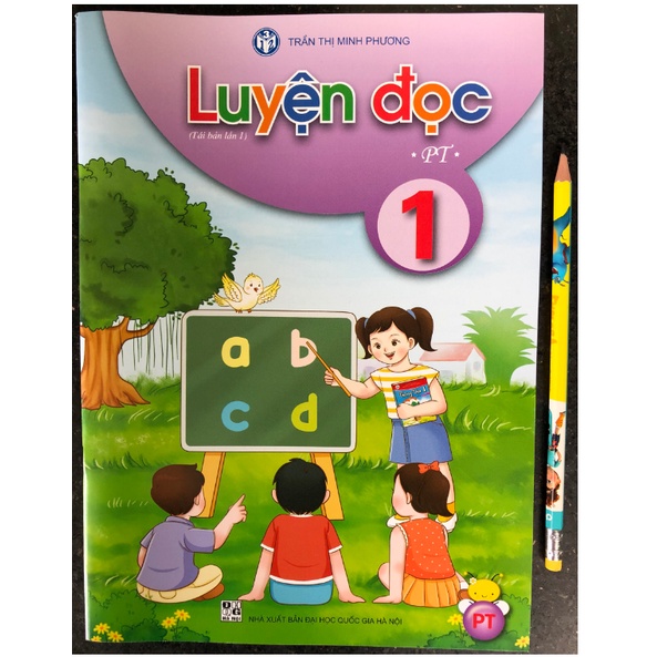 Sách - Luyện đọc 1 (Phát triển) - kèm 1 bút chì