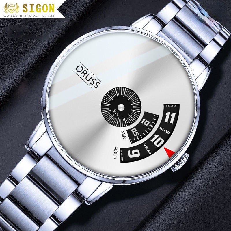 Đồng Hồ Quartz Chất Liệu Thép Không Gỉ Chống Thấm Nước