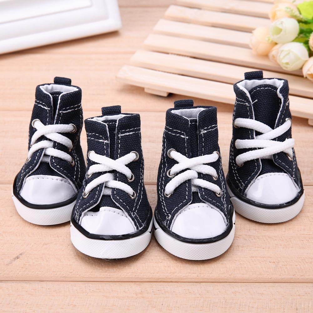 Epoch Giày Denim Chống Trượt Thoáng Khí Thời Trang Dành Cho Cún Cưng