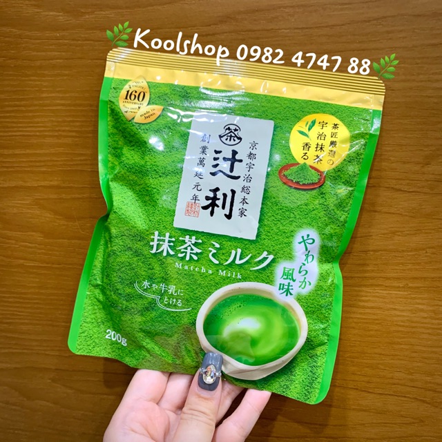 🍹Bột Matcha milk Nhật Bản thức uống giải nhiệt tuyệt vời cho mùa hè nóng nực 👏👏👏 🍵🍵 gói mới thêm 10% nhé cả nhà.