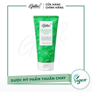 Sữa rữa mặt rau má GILLA8 CICA PENTA CLEANSING FOAM 150ML_ hongyen03