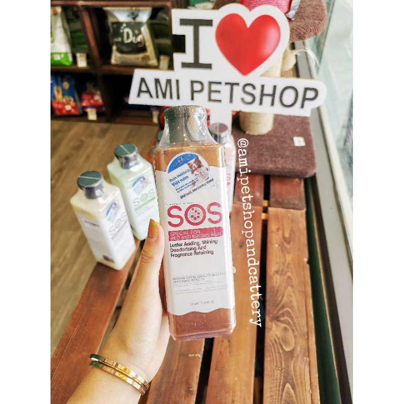 SỮA TẮM SOS CHÓ MÈO