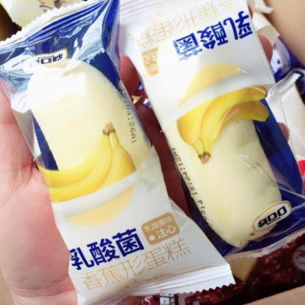 1 Cái Bánh Bông Lan Chuối Đơn Nhân Sữa Chua Đài Loan