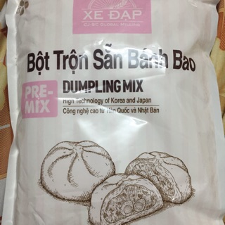 Bột trộn sẵn làm bánh bao