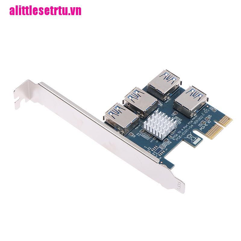 Bo Mạch Pci-E 1 4 Pci-Express Slot 1x Sang 16x Usb 3.0 | BigBuy360 - bigbuy360.vn