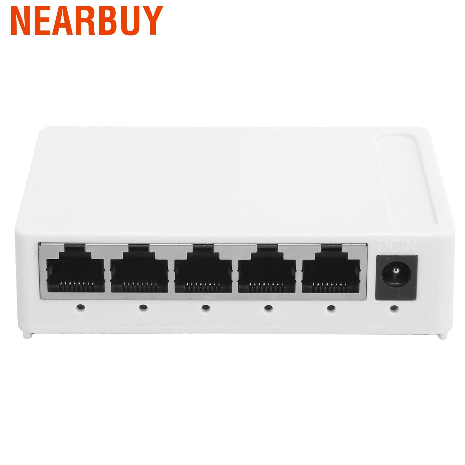 Bộ Chuyển Đổi Mạng Ethernet Tự Động 5 Cổng Rj-45 10 / 100 / 1000 Dc5V | BigBuy360 - bigbuy360.vn