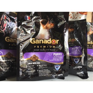 Combo 5 gói thức ăn cho chó con Ganador Puppy (400g)