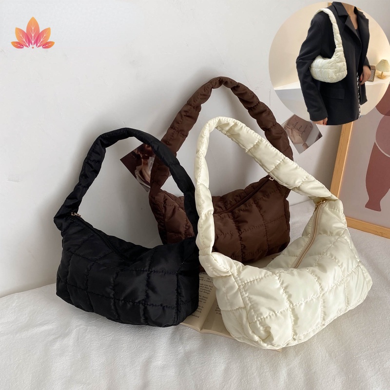 Túi Đeo Vai Nữ Thêu Hình Thoi Phong Cách Hàn Quốc JP5