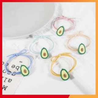 Thun buộc tóc cột tóc quả bơ HSD12