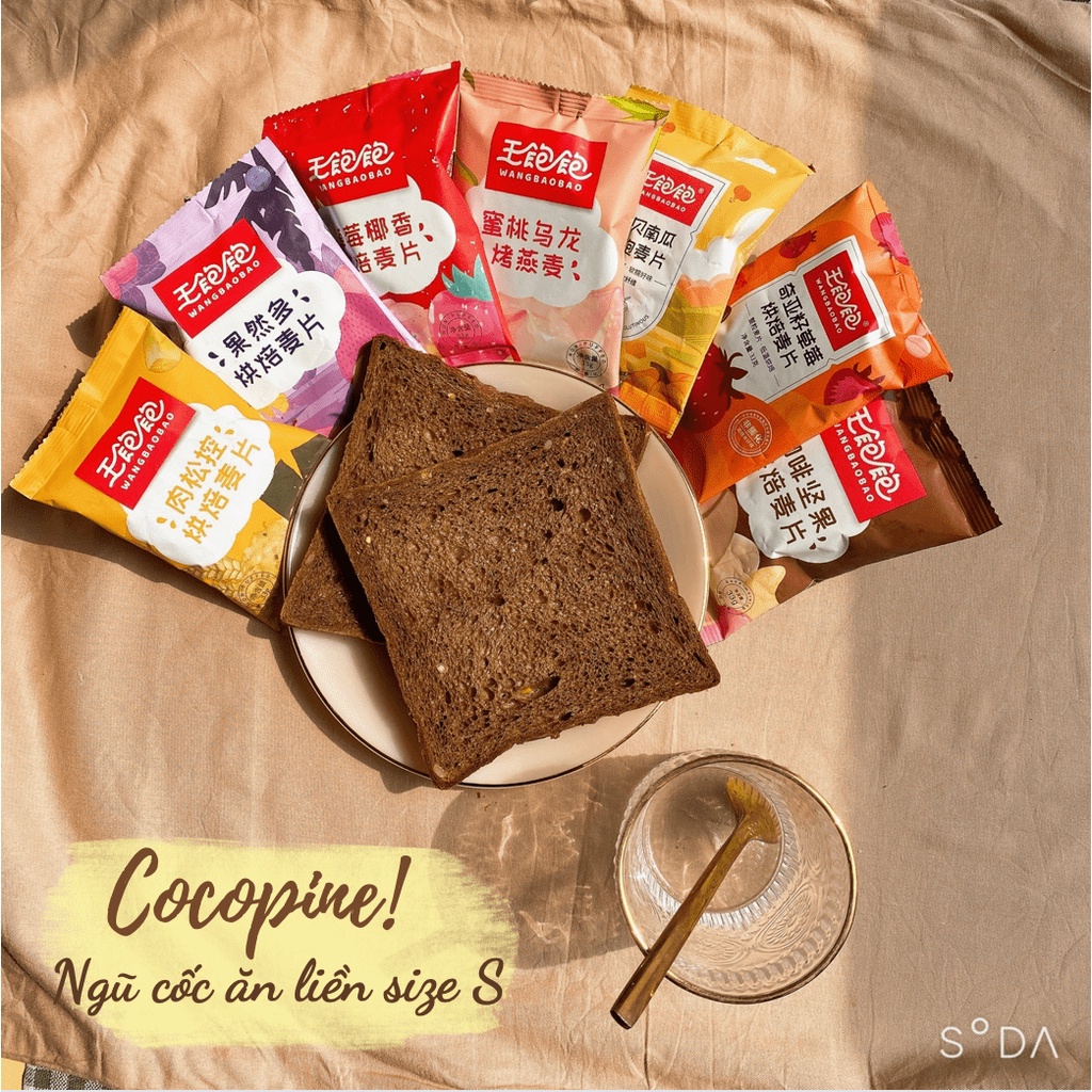 Ngũ cốc sữa chua Wangbaobao size S/ngũ cốc giảm cân dinh dưỡng Vương Nhất Bác đại diện Calbee gói size S Granola sữa hạt