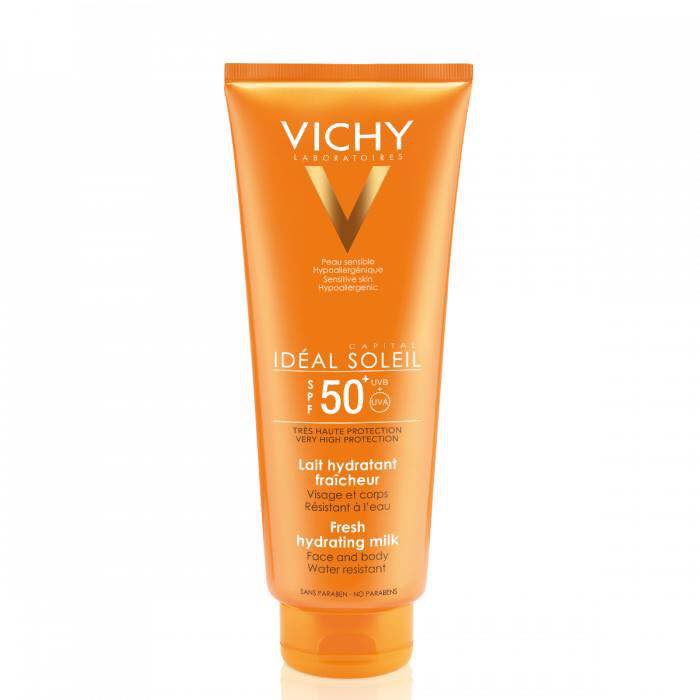 Kem chống nắng Vichy ideal soleil pháp chính hãng dành cho da dầu lâu trôi kiềm dầu spf50, PA+++ 50ml Cosmetic999