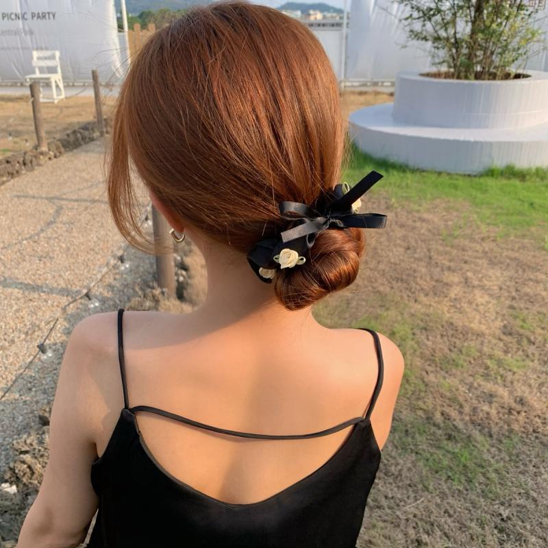 Haimeikang Phụ kiện tóc thời trang cho nữ Vòng hoa hồng trang sức