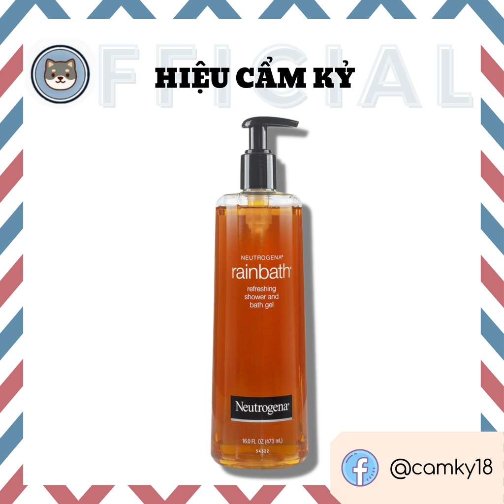 Sữa Tắm Neutrogena Rainbath Refreshing Shower Bath Gel 473Ml