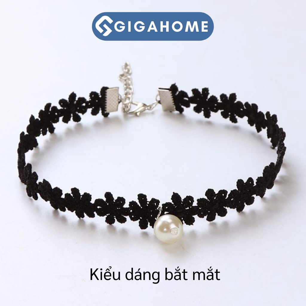 Vòng Cổ Chocker Nữ GIGAHOME Phong Cách Hàn Quốc Cá Tính, Thời Trang 6146