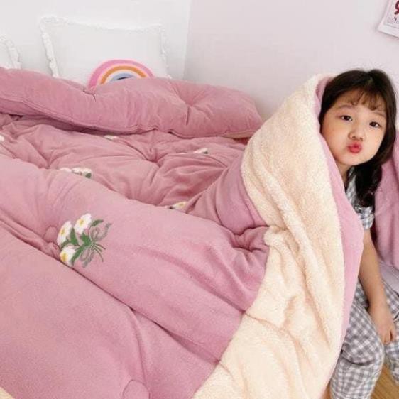 [Hàng Hot 2020] Chăn Lông Thỏ Đại Hàn 4.5 Kg Siêu Dày Siêu Ấm | BigBuy360 - bigbuy360.vn