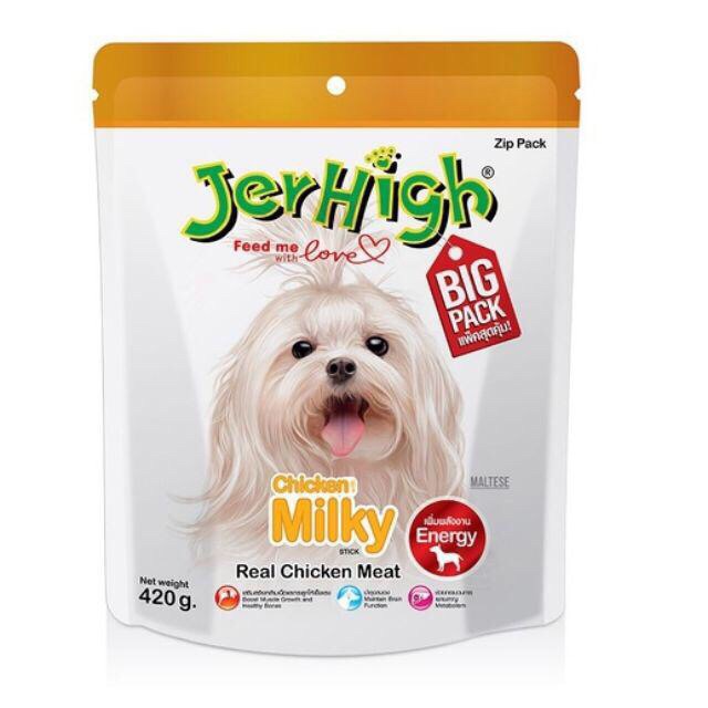 Gói snack Jerhigh siêu to cho cún