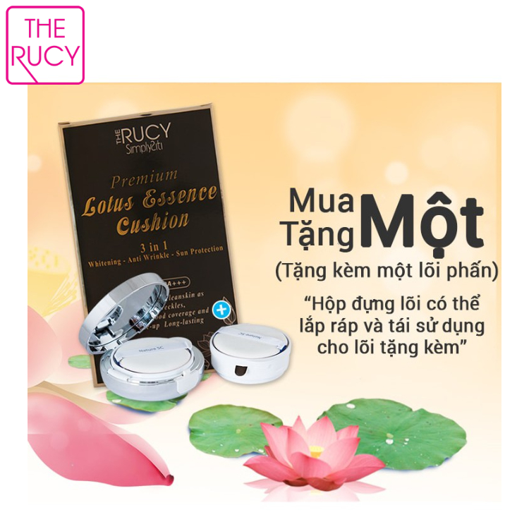 Bộ trang điểm The Rucy (Phấn nước Cushion 15g, Phấn má hồng 3 6g)