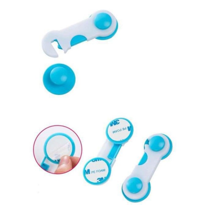 Đai Khóa Gài Tủ Lạnh, Khóa Ngăn Kéo, Khóa Tủ Đồ Hiệu Quả | Hải Yến Shop
