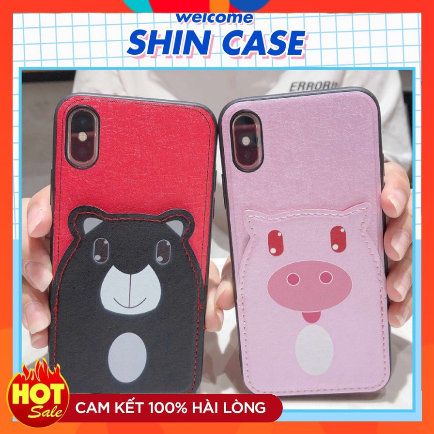 Ốp lưng iphone Gấu & Lợn 5/5s/6/6plus/6s/6s plus/6/7/7plus/8/8plus/x/xs/xs max/11/11 pro/11 promax – Shin Case | BigBuy360 - bigbuy360.vn