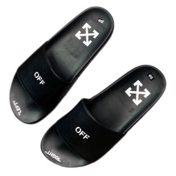 Dép quai ngang Nam nữ Off White, Dép lê Off White Sandal, Chất liệu đế Cao su đúc, nhiều mẫu DuSo