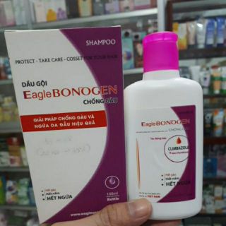 DẦU GỘI LOẠI BỎ GÀU VÀ NẤM DA ĐẦU EAGLE BONOGEN 100ml,HIỆU QUẢ KHÔNG KHÔ TÓC