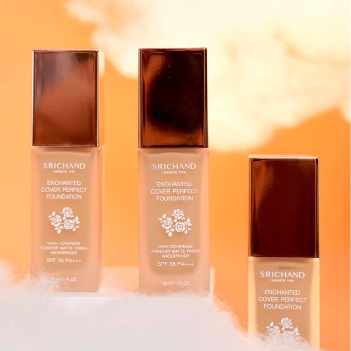 Kem nền Srichand Enchanted Cover Perfect Foundation SPF35 PA+++ 30ml