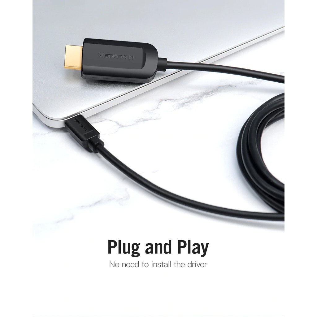 Cáp chuyển đổi từ cổng USB C sang đầu Hdmi 4k 3d Type C chuyên dụng chất lượng cao