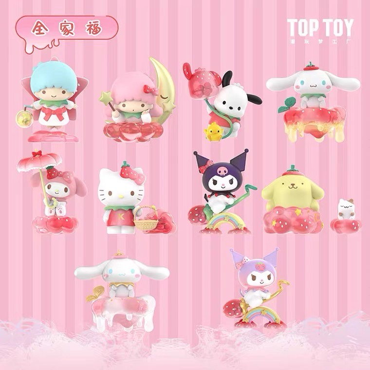 Mô Hình Nhân Vật Sanrio Thiết Kế Dễ Thương Dùng Trang Trí