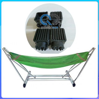 Đế võng cao su - Chụp cao su chân võng xếp