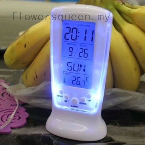 Đồng Hồ Báo Thức Điện Tử Đèn Led Hình Phim Frozen