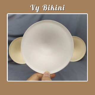 Mút lót ngực xốp hình tròn 2 miếng mút độn Bikini, áo bra Vy Bikini