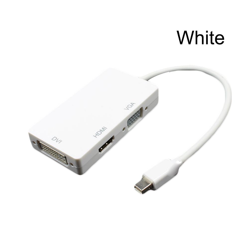 Cổng Mini Display Port sang DVI VGA Bộ chuyển đổi HDMI 1080P tương thích với MacBook Pro / Air